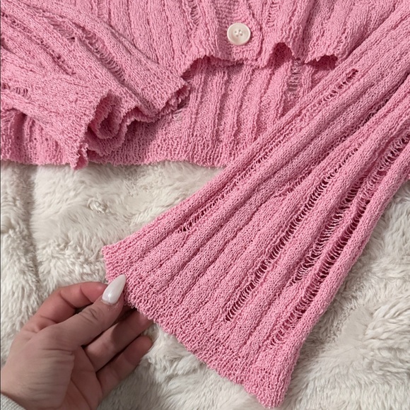 Pink Women's Sweater - Picture 4 of 6